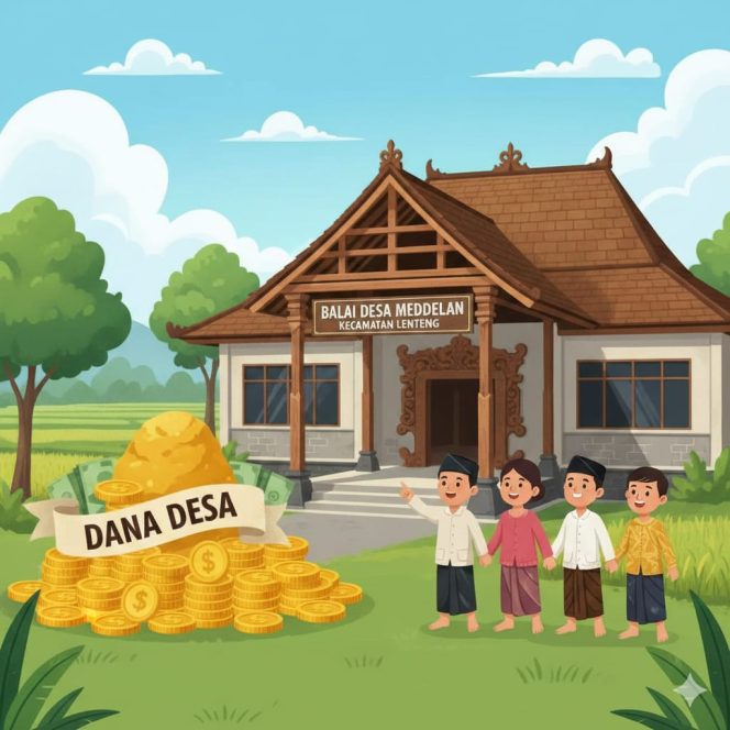 
 Anggaran Sistem Informasi Desa / SID Desa Meddelan 2024 Dinilai Besar , Kades Diminta Terbuka