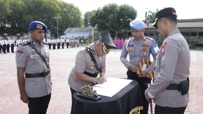 
 Wakapolres Sumenep Berganti, Kompol Haris Darma Sucipto Resmi Menjabat