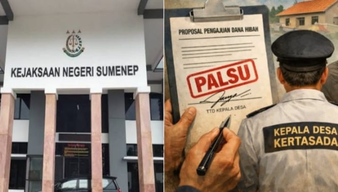 
 Aliansi Penyelamat Masyarakat Sumenep Desak Kejaksaan Negeri Sumenep Usut Tuntas Dugaan Pemalsuan TTD Kades Desa Kertasada