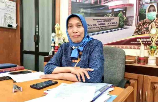 
 Direktur RSUD dr. Moh. Anwar Sumenep, dr. Eliyanti, M.Kes,
