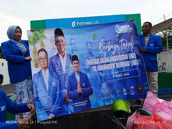 
 Ramadan Penuh Kepedulian, IGI Sumenep Santuni Anak Yatim dan Bagikan Ratusan Takjil