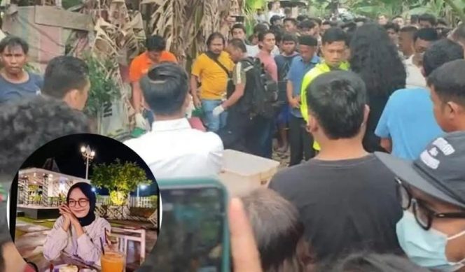 
 Saat masyarakat setempat menemukan box yang berisi jasad perempuan berusia 20tahun