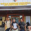 Ketua LBH HBB, Tomson Marisi Parapat,Melaporkan kejadian tersebut ke Polrestabes Medan.