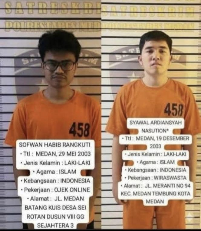 
 Pelaku Pembunuhan Mayat Dalam Boks Plastik di Medan Denai Ditangkap