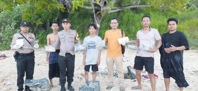 
 27,83 Kg Diduga Kokain Ditemukan di Pantai Giligenting, Polisi Selidiki Asal-usulnya