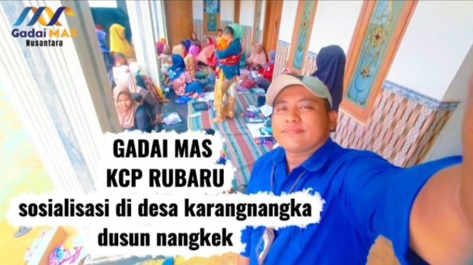 
 Gadai Mas KCP Rubaru Gelar Sosialisasi di Desa Karangnangka, Warga Antusias Ikuti Kegiatan
