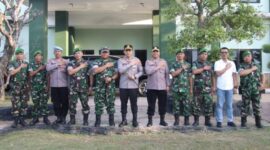 Kapolresta Sumenep Kombes Pol. Ariek Indra Sentanu melaksanakan kunjungan perdana ke Kodim 0827/Sumenep sebagai bentuk penguatan sinergitas dan soliditas TNI–Polri dalam menjaga keamanan dan ketertiban di Kabupaten Sumenep.
