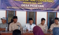 Yusuf Nahkodai Gapoktan Paseyan Periode 2026–2031, Bawa Semangat Baru untuk Petani