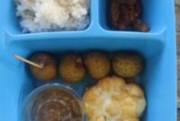 Menu MBG Hari pengiriman dari dapur desa pordepor kecamatan Guluk-Guluk di bawang naungan yayasan darul arqom batugerbuy