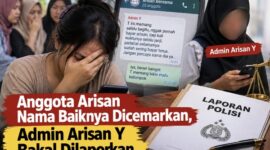Foto ilustrasi: Anggota arisan dan admin Y.
