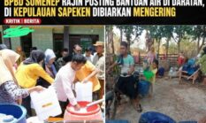 Ironi Bantuan Air Sumenep: Daratan Disiram Bantuan, Kepulauan Sapeken Kekeringan Parah