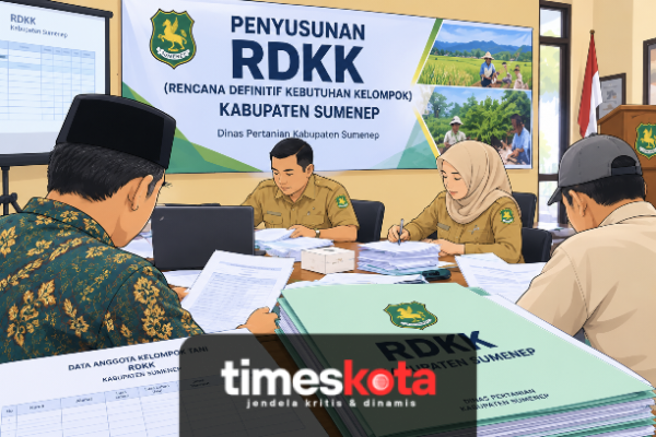 Ilustrasi penyusunan RDKK Kabupaten Sumenep. (Timeskota.com)